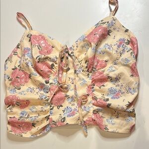 Floral Print Women's Top